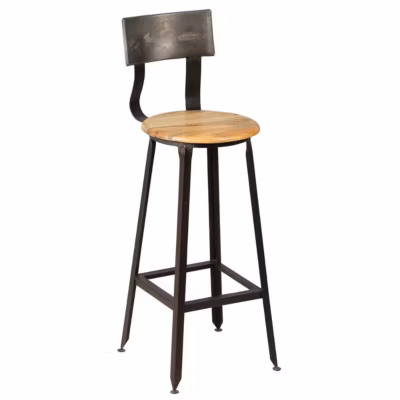 INDUS – Tabouret de Bar Industriel H75