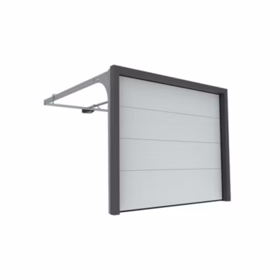 Porte Sectionnelle Manuelle StandardLine Linteau 100mm Lisse Blanc Ral 9016 L4000xH2125 4M