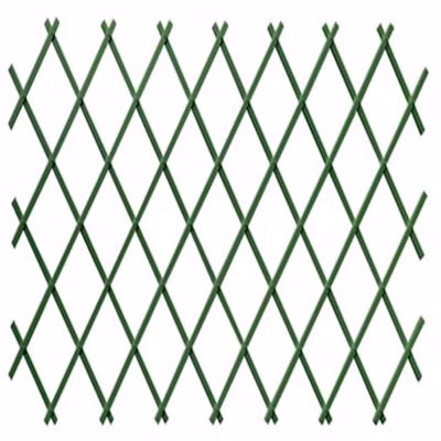Treillis Plastique 1X2 M Composition 100% PVC Vert Gardien Des Plantes Résistant Decoration Jardin