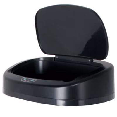 Couvercle de poubelle automatique MAJESTIC Noir
