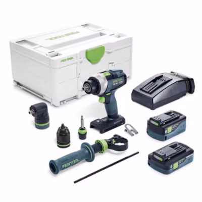 Perceuse-visseuse 18V QUADRIVE TDC 18/4 5,2/4 I-Set – FESTOOL – 577243
