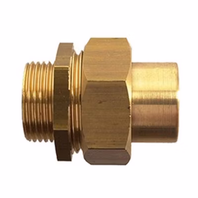 Raccord 3 pièces union joint cônique mâle 15X21 – 14 – GARIS – D15005B