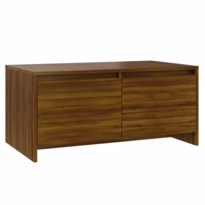 Table basse Chêne marron 90x50x41,5 cm Bois d&rsquo;ingénierie vidaXL