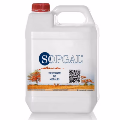 Passivateur et réparateur métaux (1L). Désoxydant qui protège et prévient l&rsquo;apparition de rouille sur surfaces métalliques