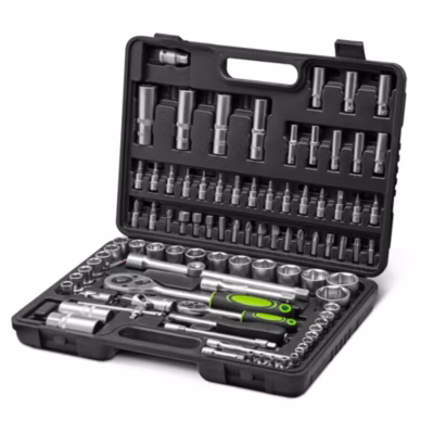 Coffre à douilles et embouts 94 pcs Chrome Vanadium  – Constructor