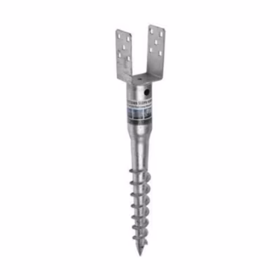 Support de poteau en U Domax à enfoncer acier galvanisé 70 x 685 x 1,8 mm 1 pièce