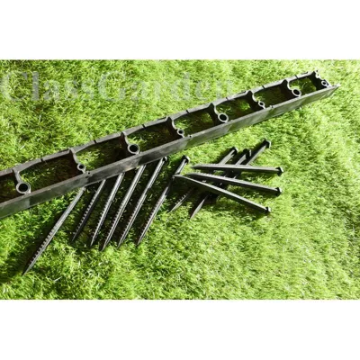 Bordure de Jardin Flexible avec piquets – 4 mètres