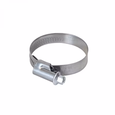 Lot de 2 colliers de serrage en acier inoxydable – diam 35-50 mm – Linxor