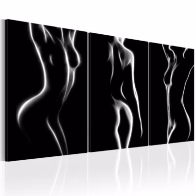 Tableau Personnages Night of Senses 60×30 cm