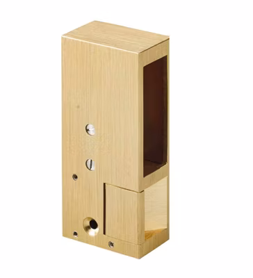 Gache électrique en applique 12V serrure verticale contact stationnaire 110mm droit Beugnot 2 BIS
