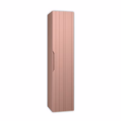 Colonne SOLMIRA rose poudré en Mdf