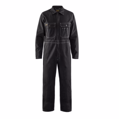 Combinaison de travail Blaklader Industrie 100% coton 370g Noir 48