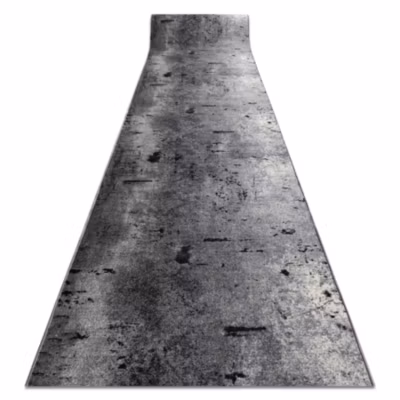 Tapis De Couloir Antidérapant Marl Béton La Gomme Gris 100 cm 100×270 cm 202035 1 szt.