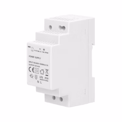 Alimentation Courant Continu 12v 2a 24w – 2 Modules – Transformateur 220v – 12v Cc