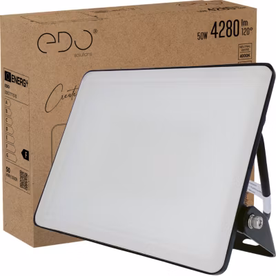 Projecteur LED 50W 4000K 4280 lm IP65 ZORAN sans cadre EDO