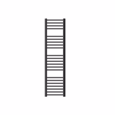 Radiateur de Salle de Bain Design Sahara, 300×1400 mm, Anthracite, Forme Droite