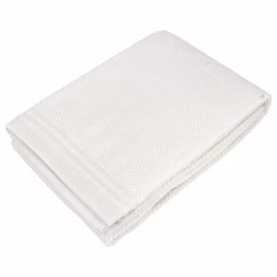 Drap de bain 100×150 cm DUNE blanc