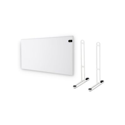 Pack ADAX Radiateur électrique blanc – 2000 W – 1394x370x90mm – Neo Basic NP20 KDT – Pieds pour radiateur P blancs – 195x290mm
