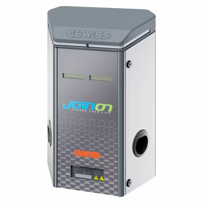 Borne de recharge murale I-ON AUTOSTART 2 x 7.4 kW – Type 2S – IP55 – GEWISS – GWJ2101A