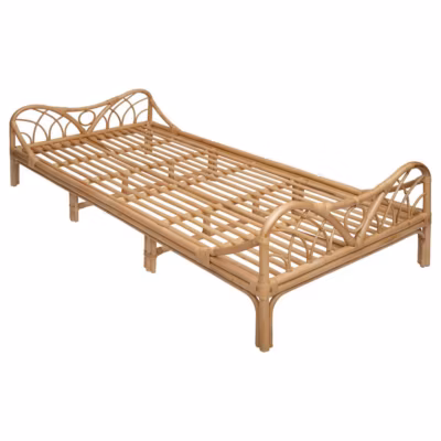 Lit pour enfant – rotin – Atmosphera