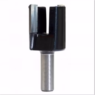 Mèche à Entailler Droite Carbure D.18 mm x Q. 6 x Lu. 12 mm x Lt. 38 mm Z2 – Idéale pour Défonçage Menuserie – Diamwood