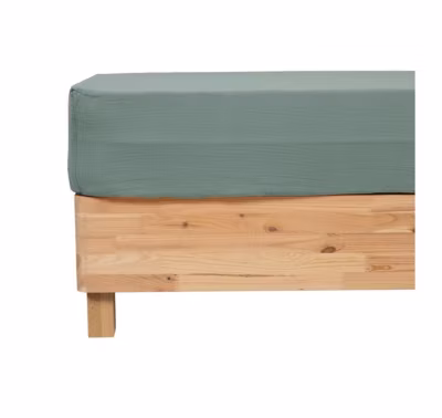 Drap Housse Gaze Coton Flora design et moderne