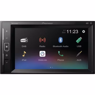 Autoradio Pioneer DMH A240DAB 2DIN écran tactile 6,2 pouces DAB Bluetooth USB