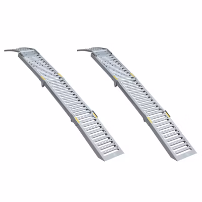 2 rampes pliables chargement 2200 kg quad moto tondeuse voiture