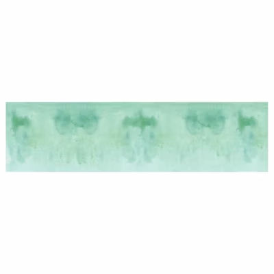 Brise vue design aquarelle LAVIS, H.0.8 x L.3 m, 100% occultant, Made in France par Scenolia + kit de fixation offert