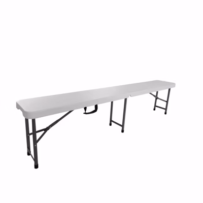 Banc Pliable de Jardin Portable Resine New Koln Gardiun 180x28x43 cm