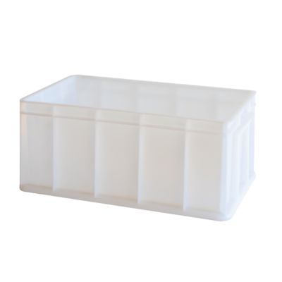 Bac renforcé empilable 490 x 280 x 205 mm – 20 L – blanc
