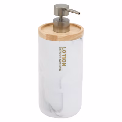 Distributeur à savon Lea 840ml – Blanc- 5five