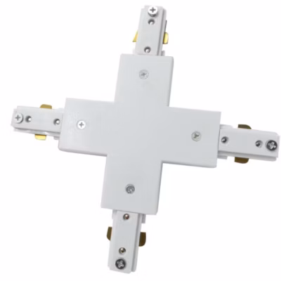 Connecteur X Rail Monophasé BLANC – SILAMP