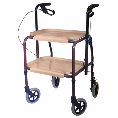 Chariot réglable à hauteur réglable de cuisine avec des freins – Aidapt VG798WB