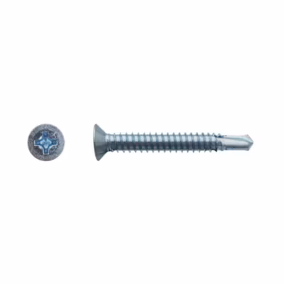 250 Vis Autoperceuses Tête Cylindrique Phillips 6.3 x 70 mm – DIN 7504 M – Zingué blanc – D-Work
