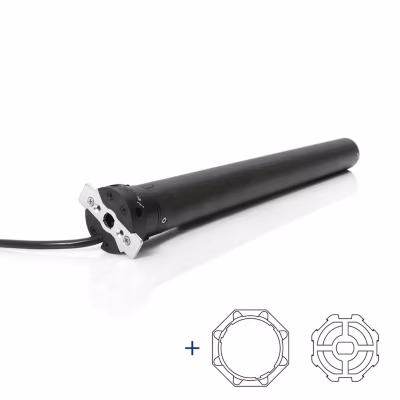 Moteur Volet Filaire AVOSDIM D.45 20Nm + adaptations axe octo 60