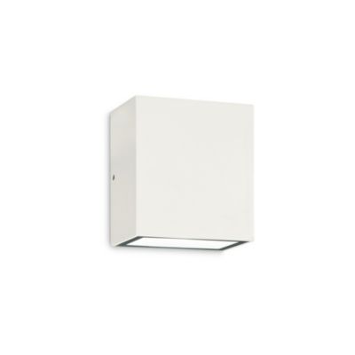 Applique murale d&rsquo;extérieur LED Cubic Up & Down Blanc IP65, 4000K