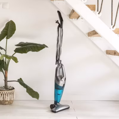 Aspirateur vertical sans sac avec filtre anti-allergène