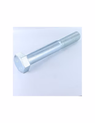 Corps de boulon filetage partiel Tête hexagonale TH M30X220 Classe 8.8 Acier zingué – 1 pièce