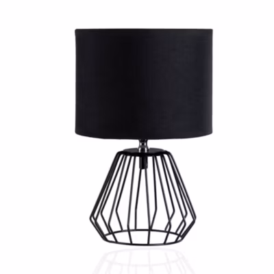 Pauleen Lampe à poser Shiny Diamond Set E27 2700K 470lm 5W Noir