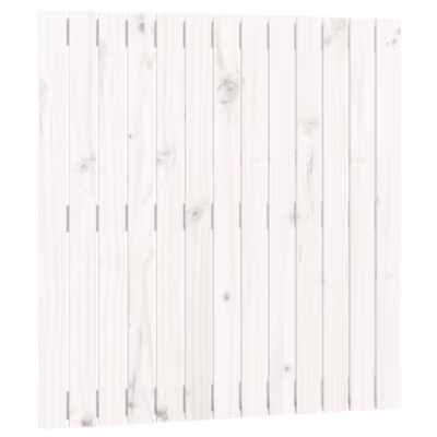 824904 vidaXL Tête de lit murale Blanc 82,5x3x90 cm Bois massif de pin