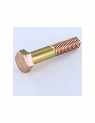 Corps de boulon filetage partiel Tête hexagonale TH M14X60 Classe 10.9 Bichromaté – 1 pièce