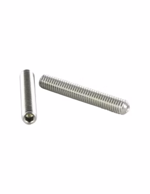 Vis métaux Inox A2 Sans tête six pans creux (sthc) Clé de 2.5 HC2.5 M5X35 Bout cuvette – 1 pièce