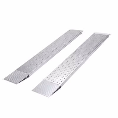 Rampe longueur 1470mm / Haut. à franchir 410mm – charge max par paire 410kg pour empattement 1000mm – Vendue à l&rsquo;unité – AOH200-1