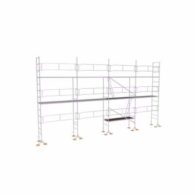 Lot échafaudage de maçon M49 Master Plus 91 m²  Tubesca Comabi
