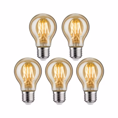Vintage Edition Standard 230 V Ampoule LED E27 5x500lm 5×4,7W 2500K Doré
