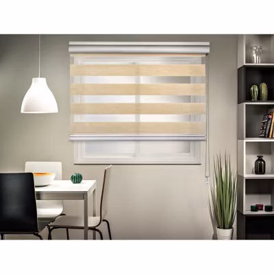 Store enrouleur Jour/Nuit premium – 135 x 250 Nature