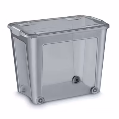 Grande Caisse Translucide à roulettes 43 ou 67 litres – 67 Litres