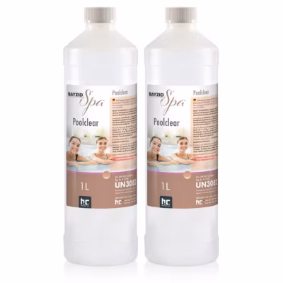 2 x 1l Traitement Liquide Pour Éliminer La Turbidité Des Piscines Équipées De Cartouches Ou De Boules Filtrantes