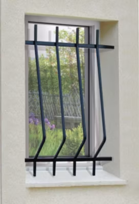 Grille de Defense Standing pour Fenetre H 75 cm x L 60 cm (côte tableau)